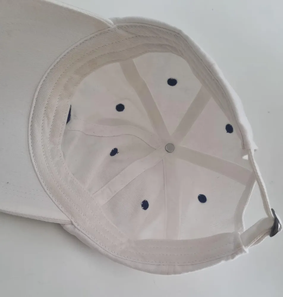 Bone Babolat Drive Cotton Branco E Azul