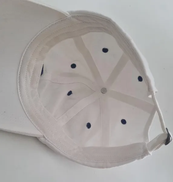 Bone Babolat Drive Cotton Branco E Azul