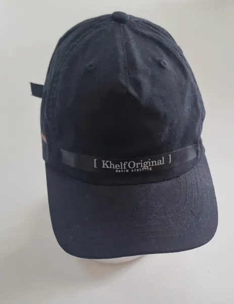 Bone preto aba curva khelf