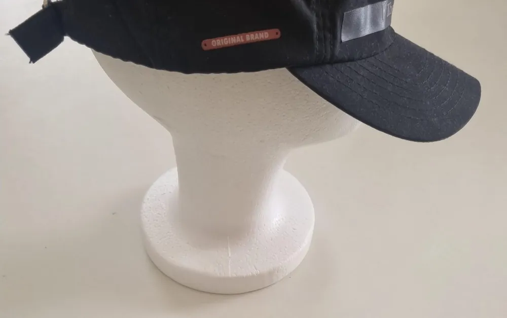 Bone preto aba curva khelf