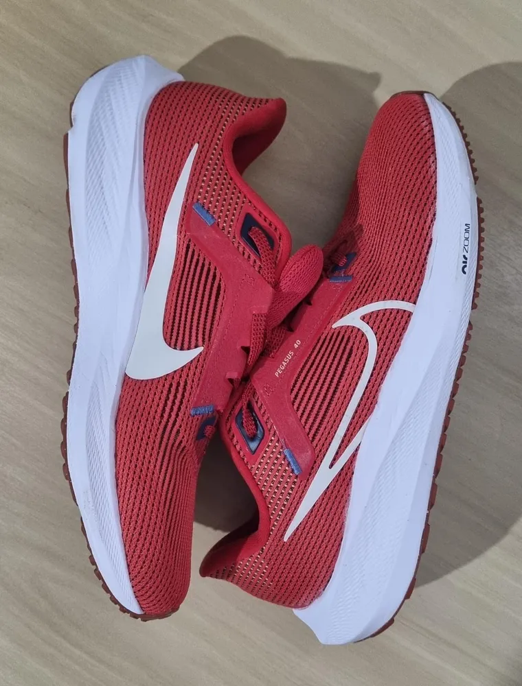 tenis nike pegasus 40 original vermelho numero 41