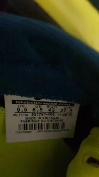Tênis novo lunarinternationalist original nike tamanho 41