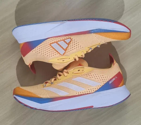 tenis adidas adizero sl rio amarelo 41/42 semi novo