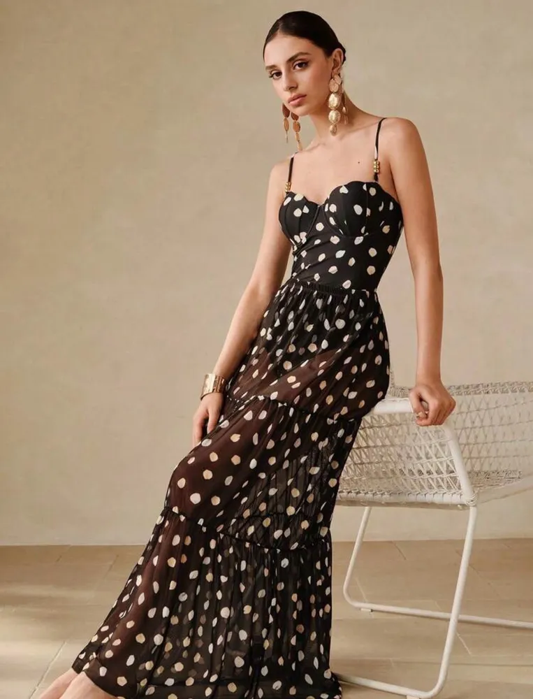 Conjunto de maio e saia longa - Luxuoso