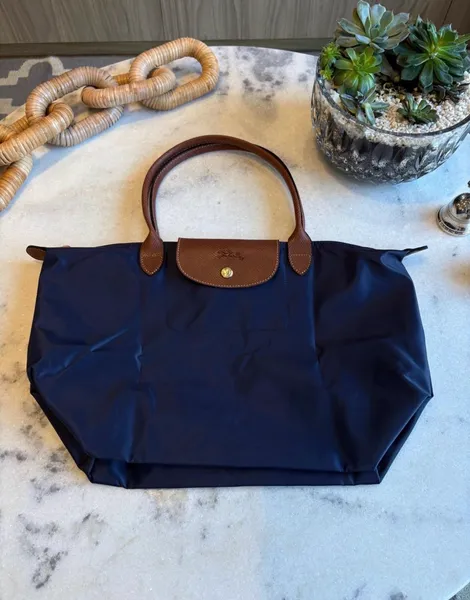 Bolsa Grande Longchanp Azul marinho