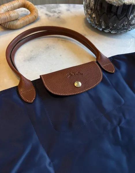 Bolsa Grande Longchanp Azul marinho