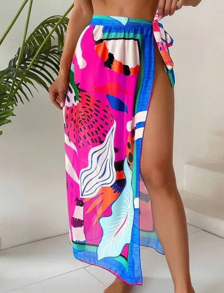 Linda saia longa de Praia