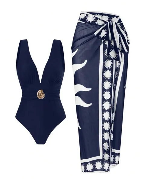 conjunto de Praia lindo maio e saia longo