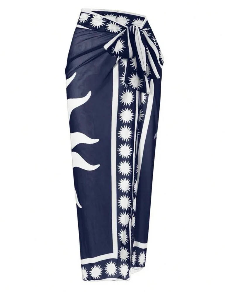 conjunto de Praia lindo maio e saia longo