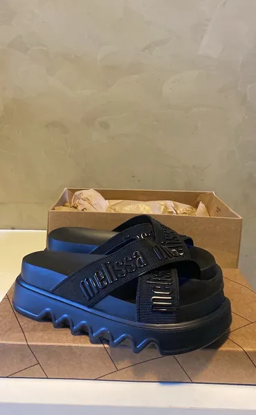 Melissa plataforma preta 38 Cross M lover