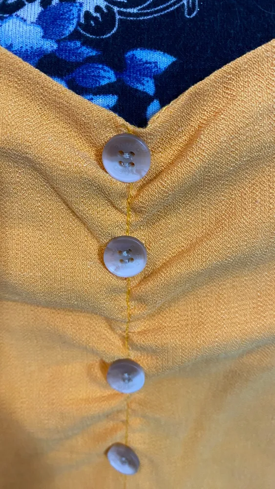 Vestido longo amarelo