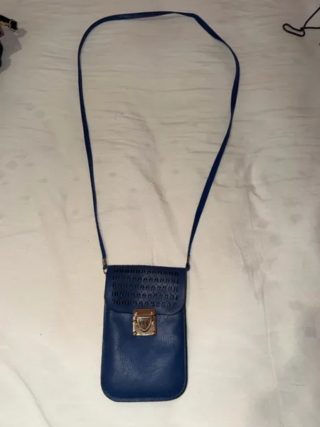 Bolsa Porta-Celular Azul Transversal