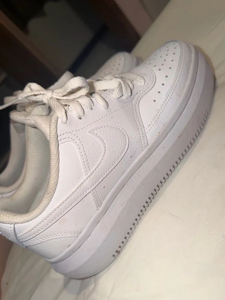Nike Court Vision Alta Feminino Branco Original
