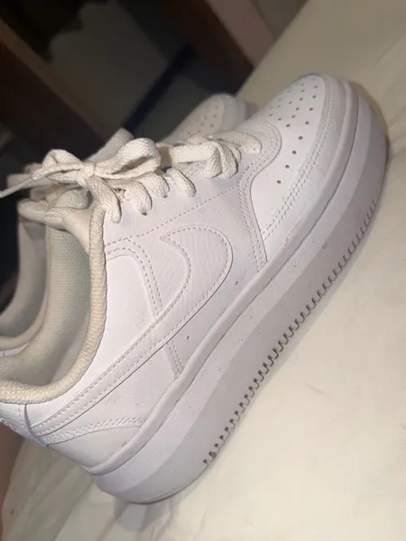 Nike Court Vision Alta Feminino Branco Original