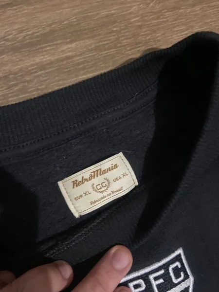 moletom careca são paulo original (retromania)