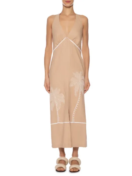 vestido linho dress to
