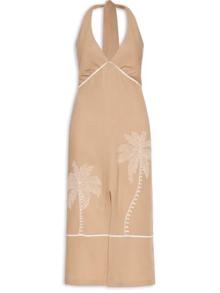 vestido linho dress to