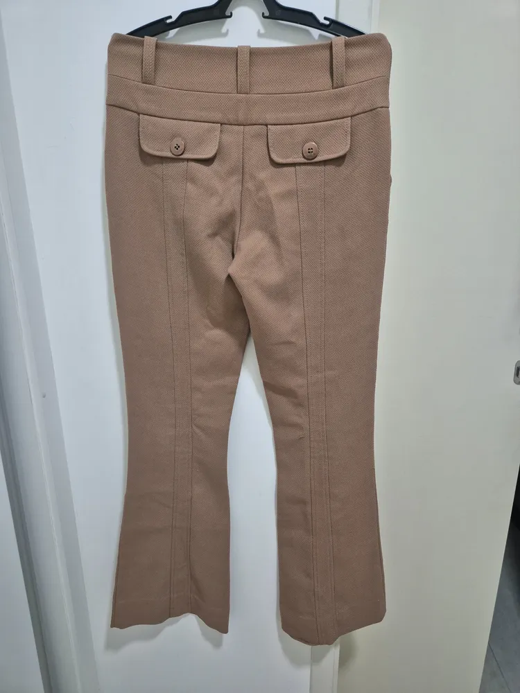 calça MOB bege tam 38