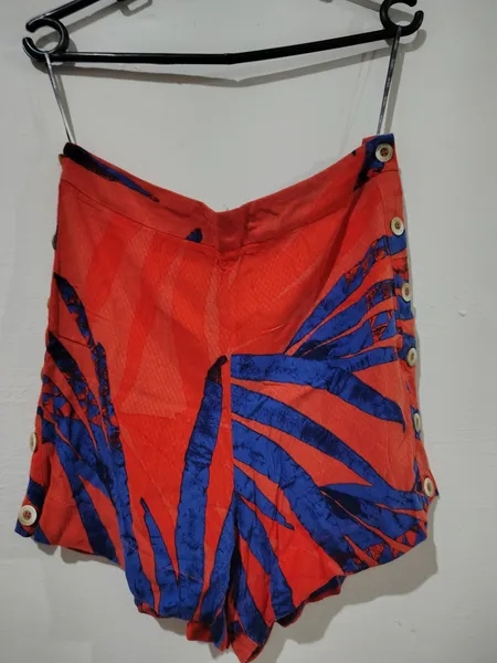 Short de tecido Oh boy Tam m