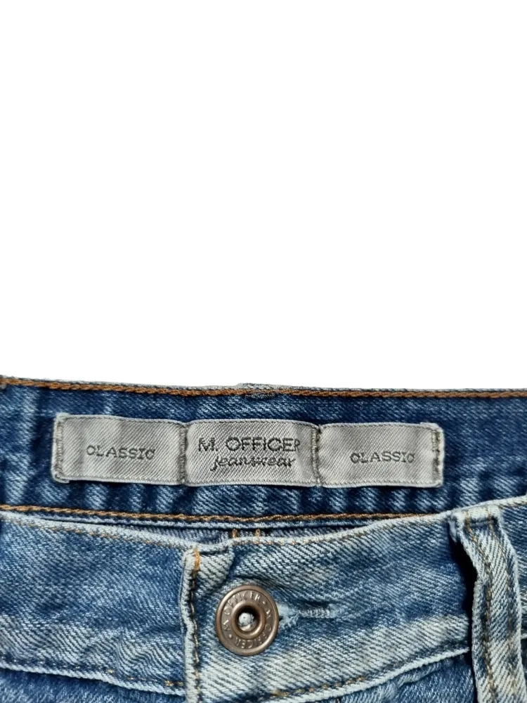 Calça M Officer Classic Reta Impecável