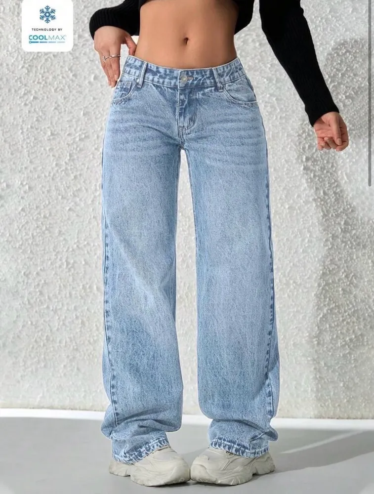 calça cintura baixa shein