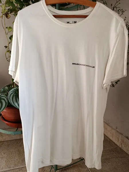 camiseta osklen branca m