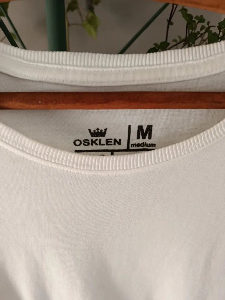 camiseta osklen branca m