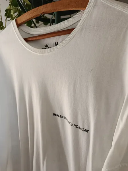 camiseta osklen branca m