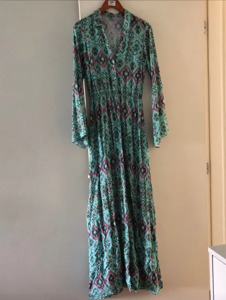 Vestido longo,tamanho p