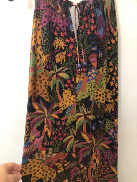 Vestido longo,tamanho p/m,Farm