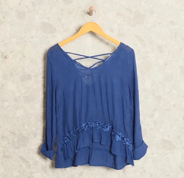 Blusa azul Arpoar
