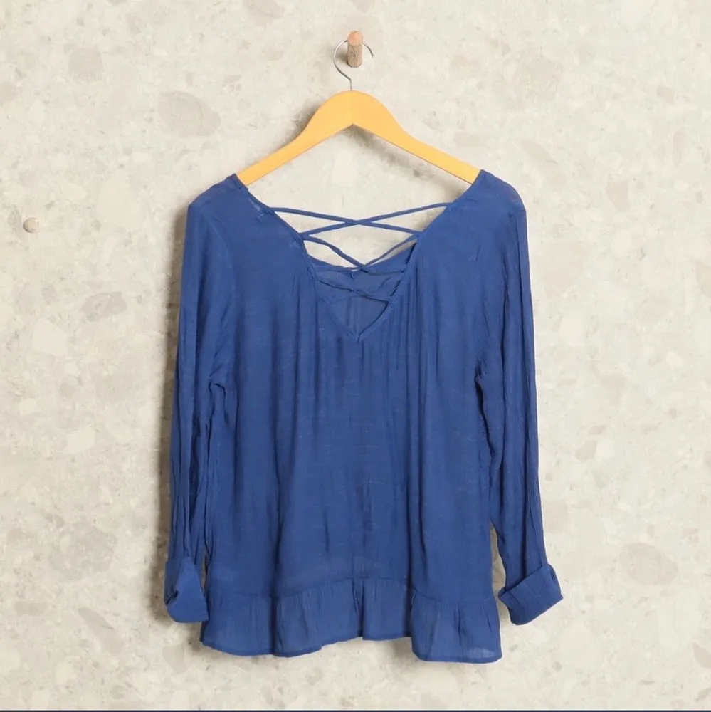 Blusa azul Arpoar