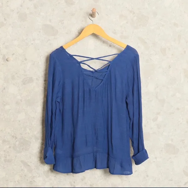 Blusa azul Arpoar
