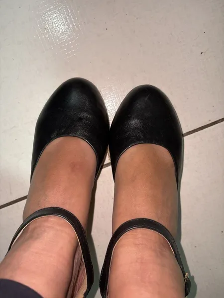 anabela selma franco couro preta 38