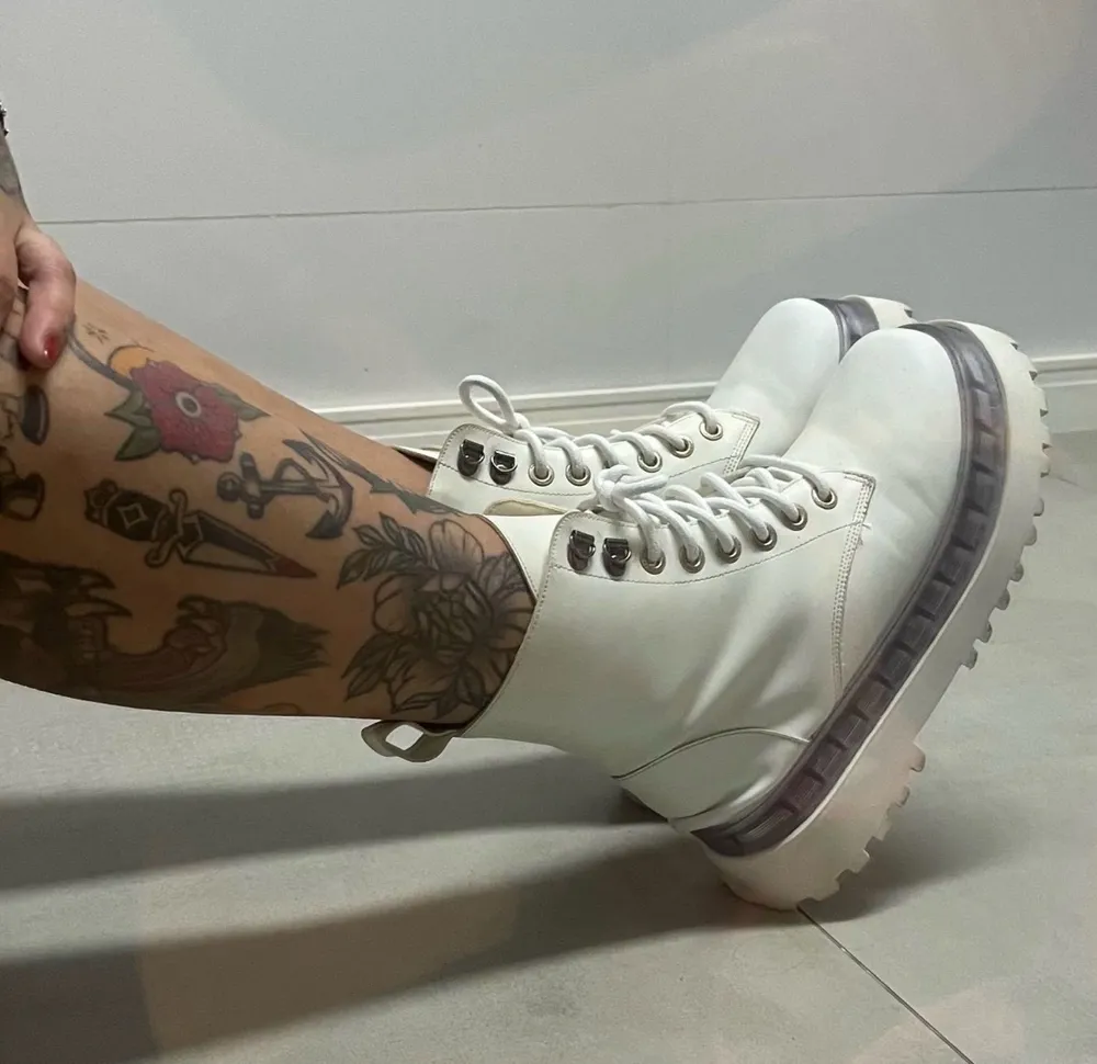Coturno Branco Baw Clothing