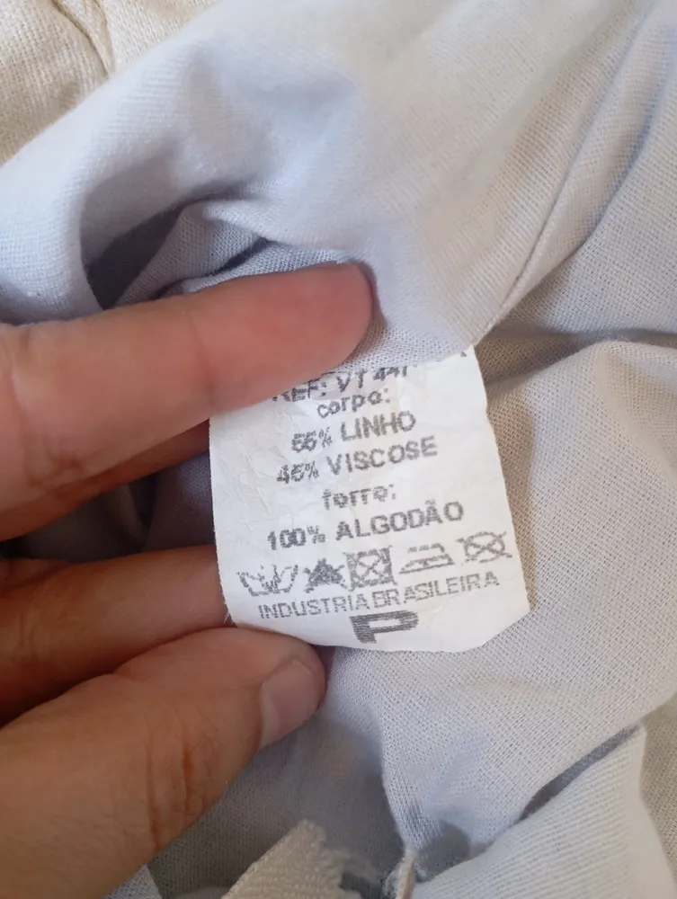 Veatido um ombro viscolinho