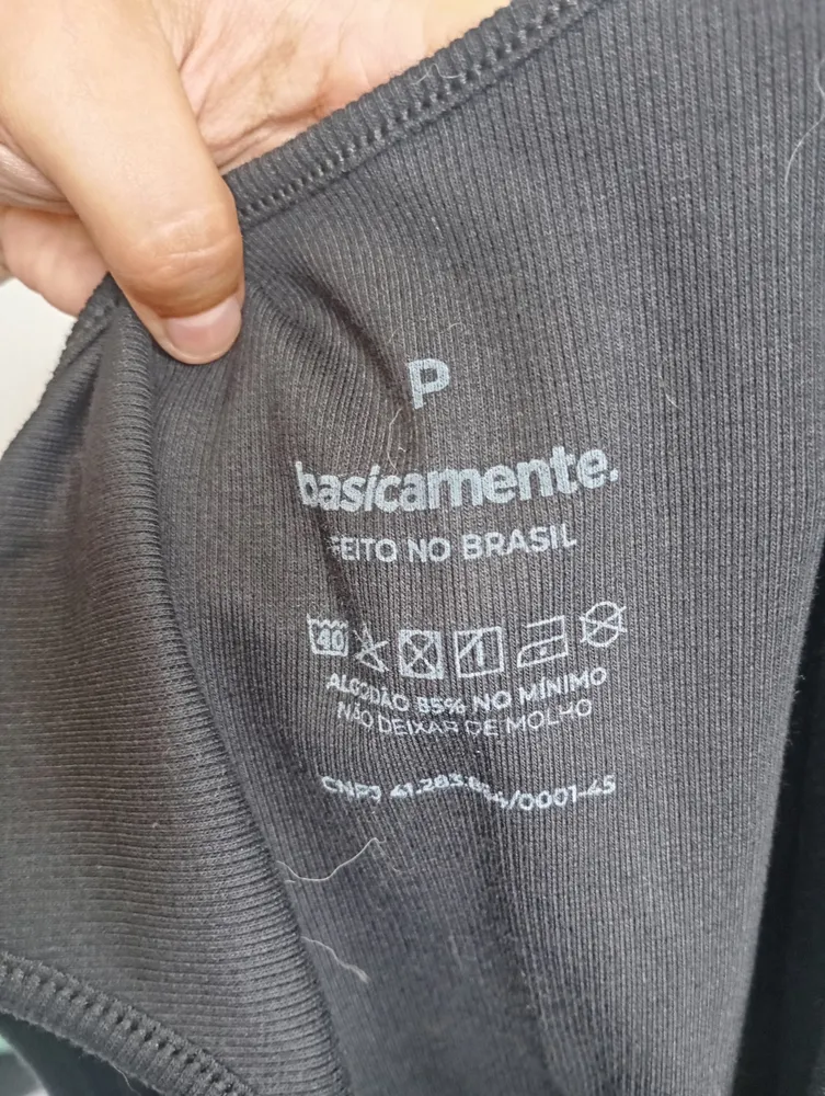 vestido preto basico novo