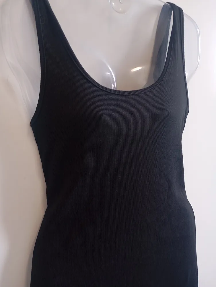 vestido preto basico novo