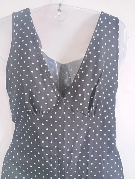 vestido poá shein