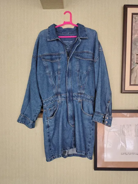 Vestido Jeans 100 algodao Damyller