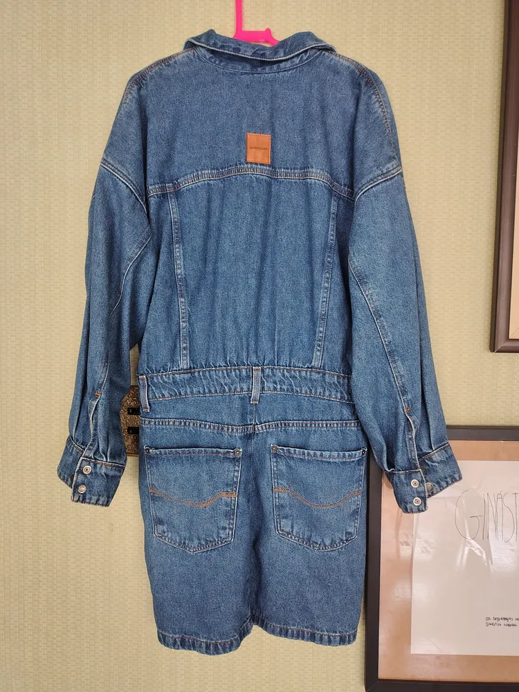 Vestido Jeans 100 algodao Damyller