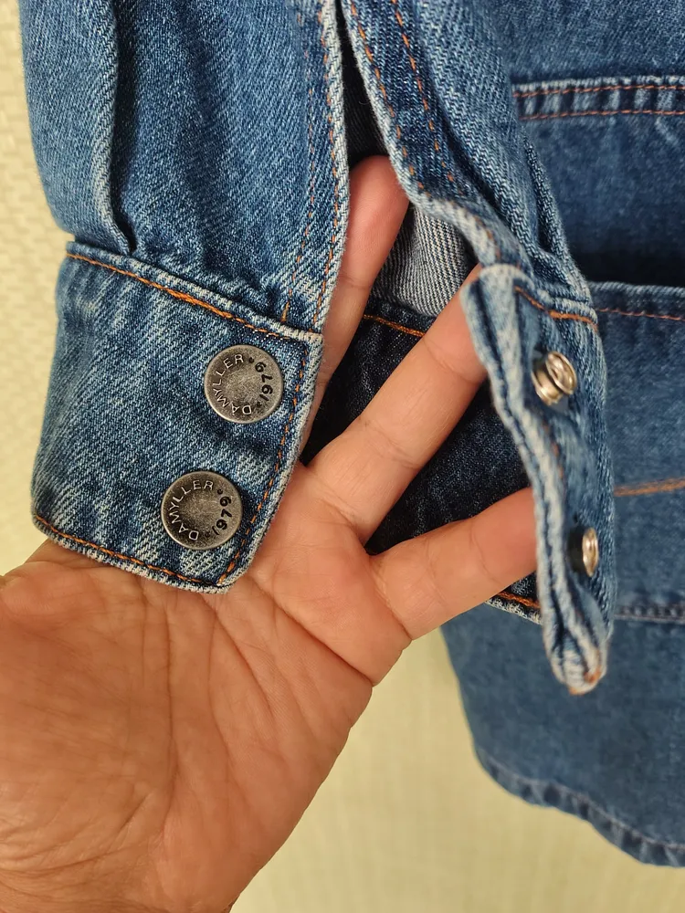 Vestido Jeans 100 algodao Damyller