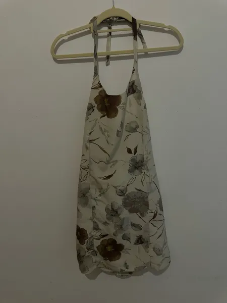 Vestido tubinho floral vintage