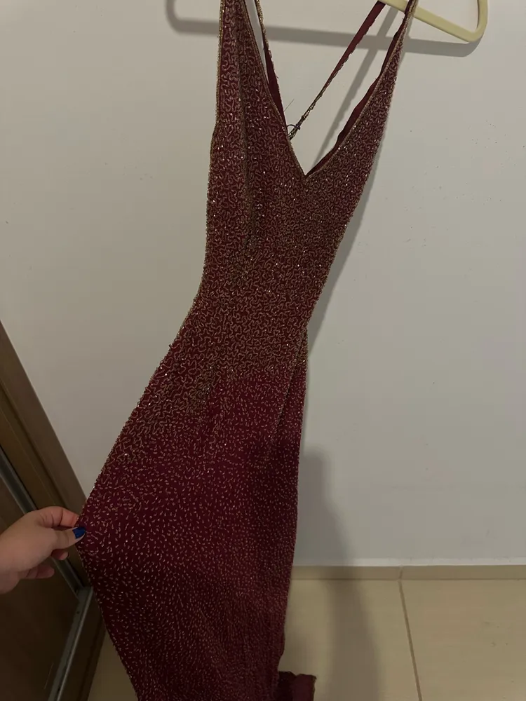 Vestido de festa vermelho