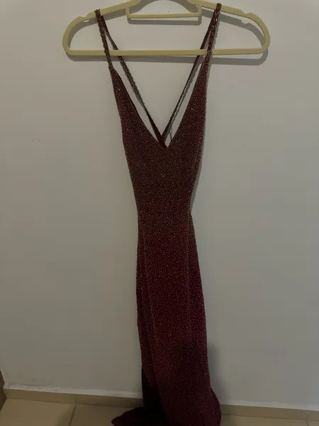 Vestido de festa vermelho