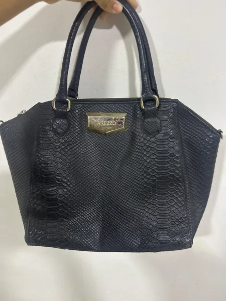 bolsa preta arezzo