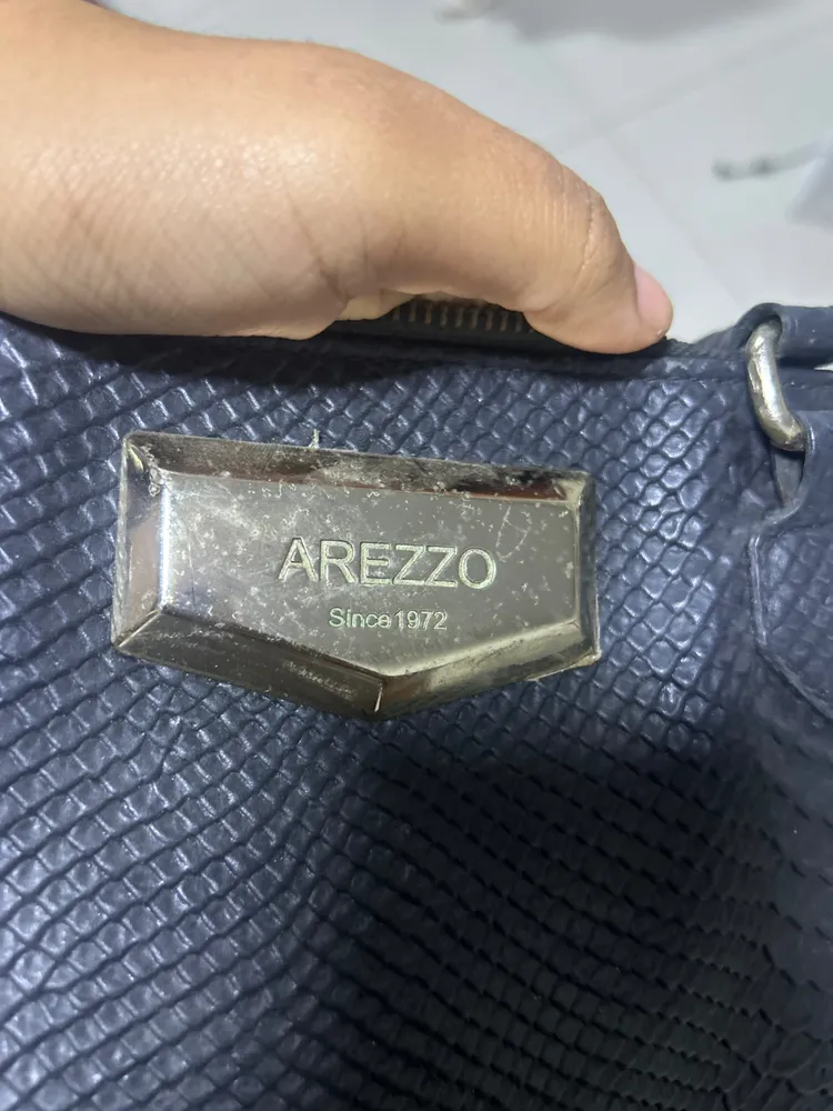 bolsa preta arezzo