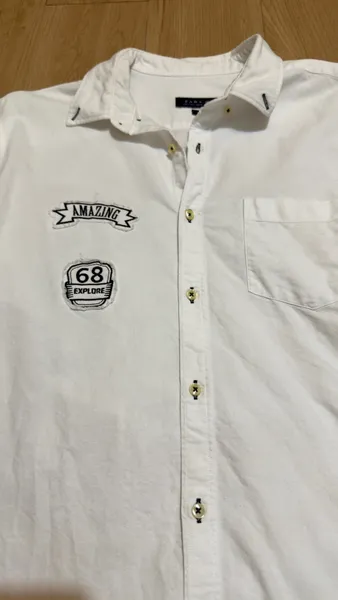 camisa branca zara masculino