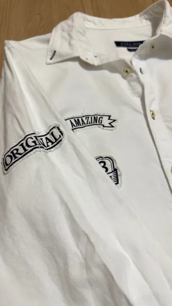 camisa branca zara masculino