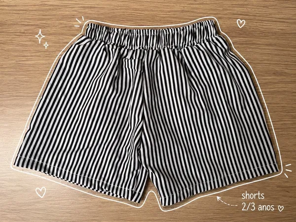 Shorts infantil avulso